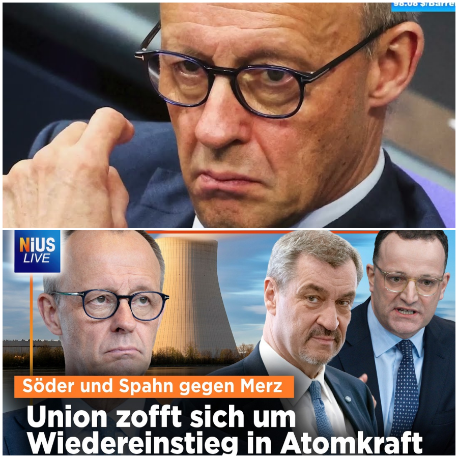 Atom-Streit in der Koalition: Jens Spahn stellt Kanzler Merz bloß | NIUS Live vom 17.04.2026