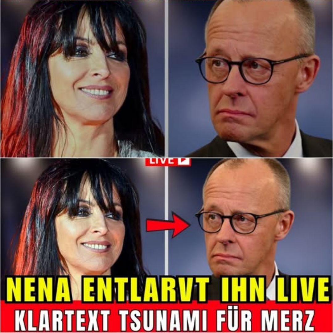 Ein beispielloser TV-Eklat: Wie Musiklegende Nena Friedrich Merz live im Studio demontierte und Millionen Bürgern aus der Seele sprach