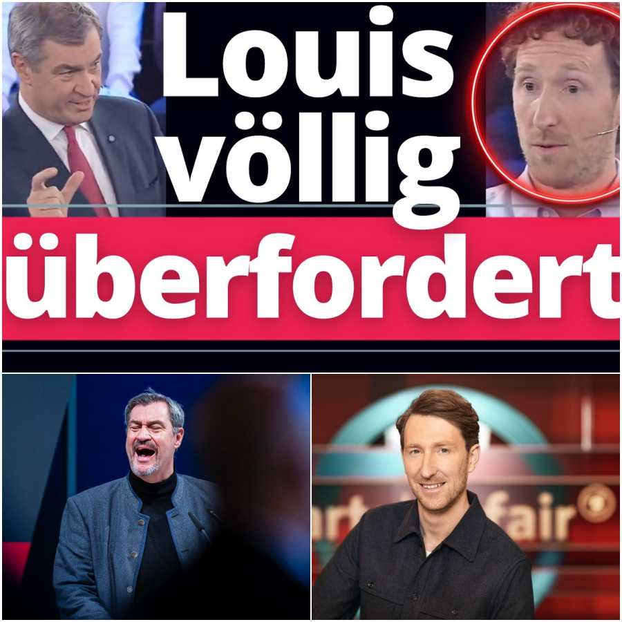 Blamage zur Prime-Time: Wie Markus Söder in der ARD-Wahlarena die Doppelmoral von Louis Klamroth gnadenlos entlarvte