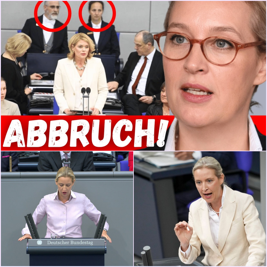 Schock im Parlament: Wie eine beispiellose Rede von Alice Weidel das politische Berlin in seinen Grundfesten erschüttert