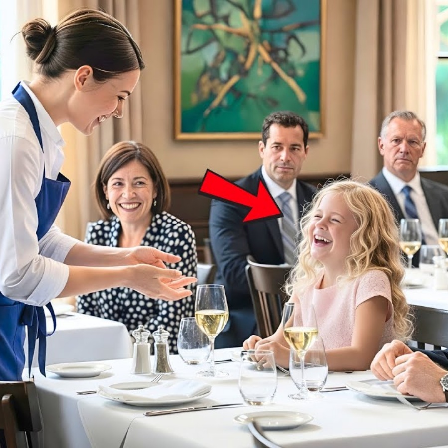 NIEMAND KONNTE MIT DER TOCHTER DES MILLIARDÄRS UMGEHEN… BIS EINE KELLNERIN DAS UNDENKLICHE TAT