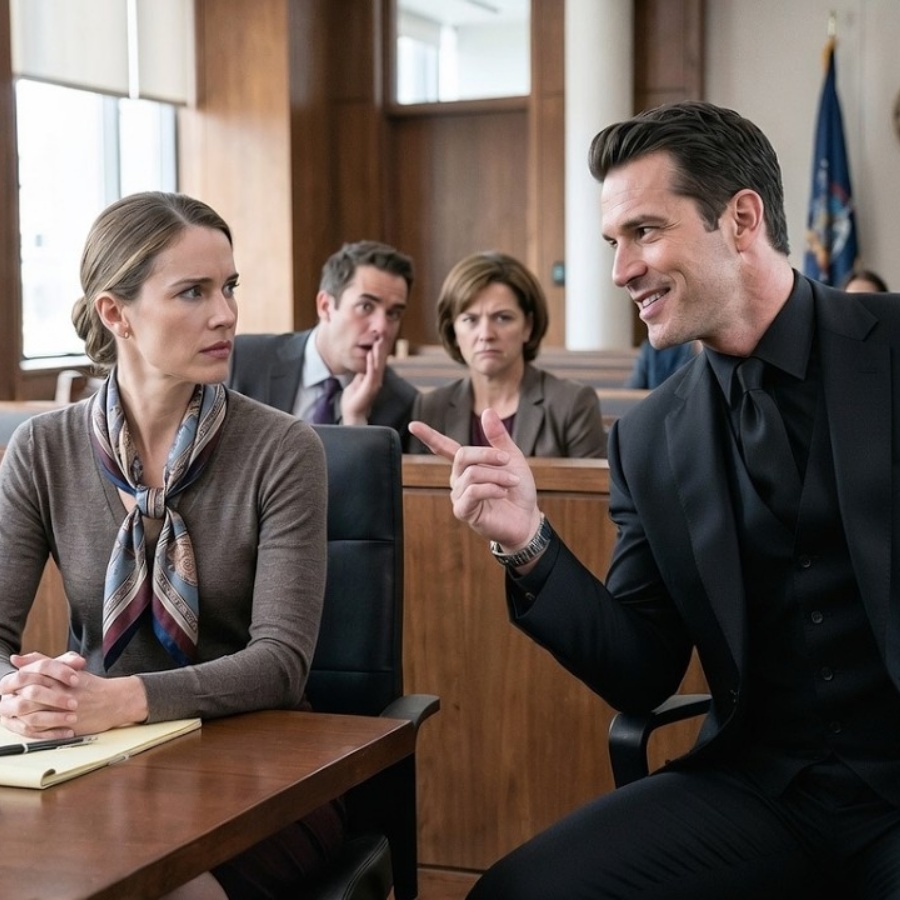 Er verspottete „arme“ Frau vor Gericht – ihre wahre Identität schockierte alle!