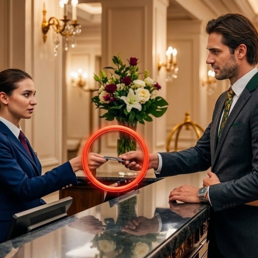 „Er betrog sie im Luxus-Hotel… doch als sie den Raum betrat, kniete plötzlich jeder!“