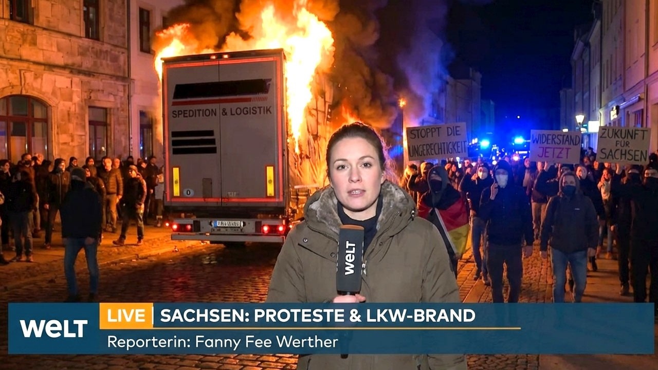 Medien-Blackout und politisches Erdbeben: Die vertuschte Wahrheit über die Proteste in Sachsen und den Zusammenbruch des Establishments