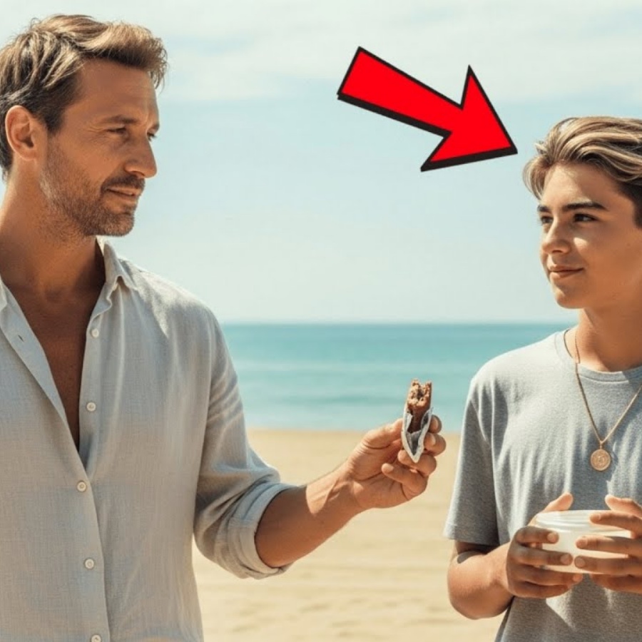 Millionär Kaufte Süßes Von Seinem Sohn Ohne Zu Wissen Wer Er War… Doch Als Er Die Kette Sah…