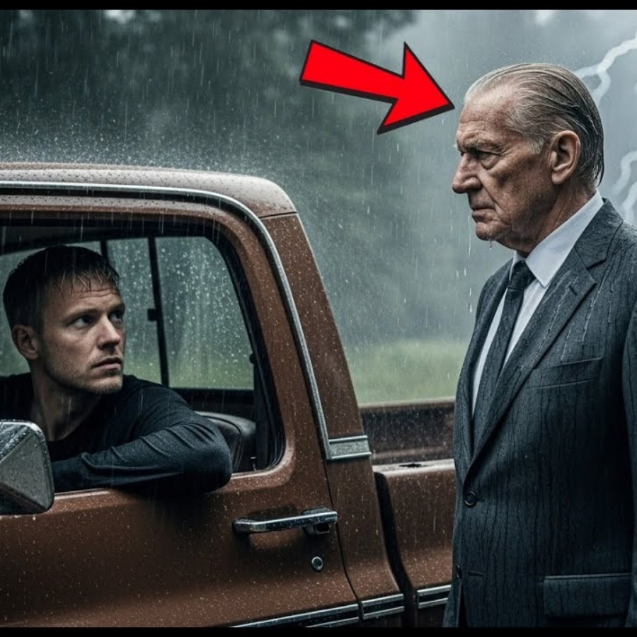 Ein Single-Vater Nahm Alten Mann Im Sturm Mit — Am Nächsten Morgen Wurde Sein Chef Gefeuert…