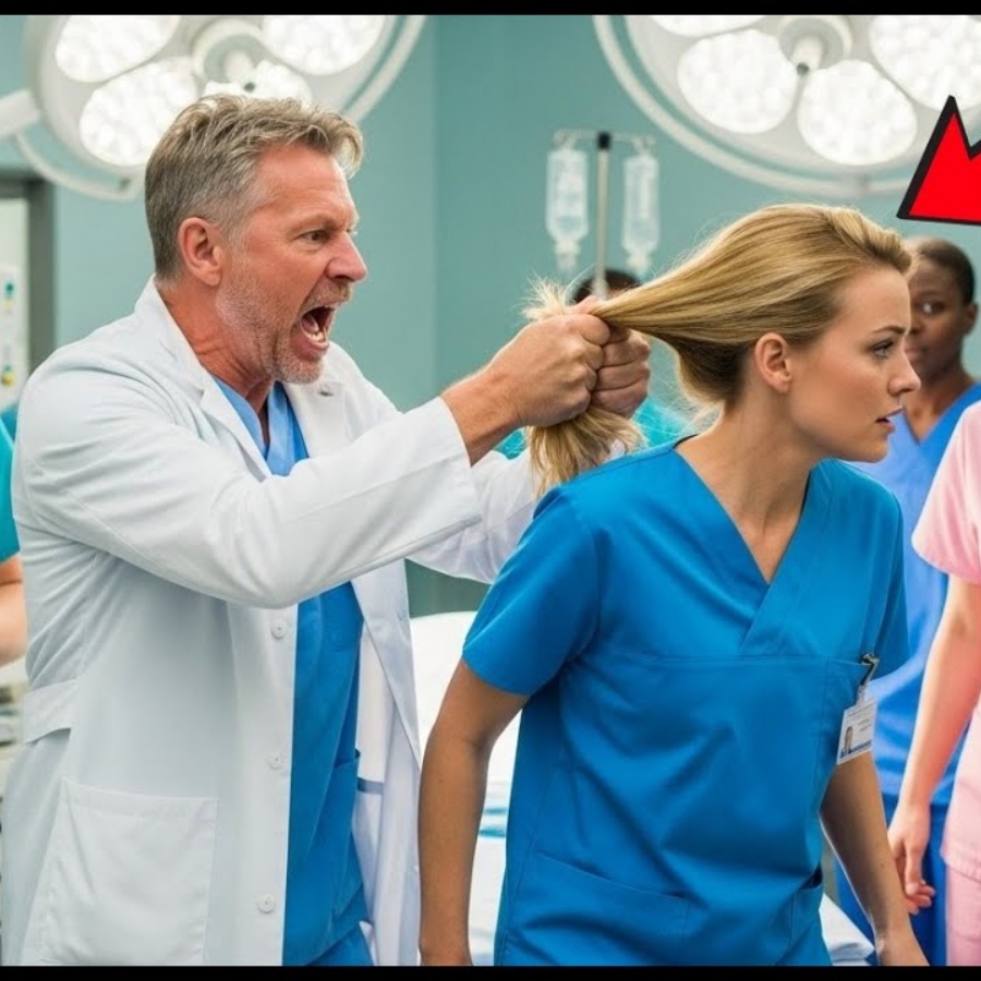 Chefarzt Zog Sie An Den Haaren — Was Die Stille Krankenschwester Tat Schockierte Die Notaufnahme