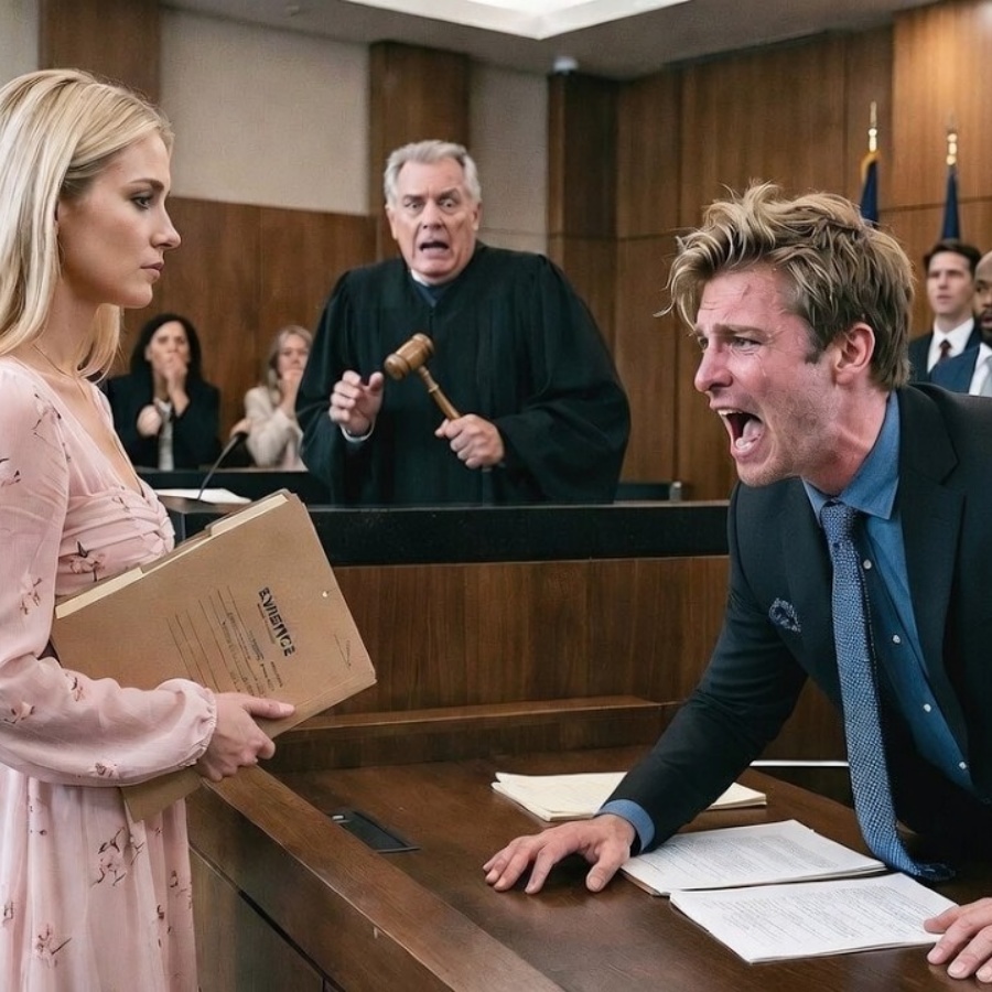 Der Gerichtssaal war still — dann erkannte der Richter, wer die Ex-Frau wirklich war