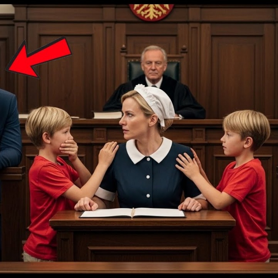 Kindermädchen Vom Millionär Angeklagt Ging Ohne Anwalt Vor Gericht — Bis Seine Kinder Enthüllten