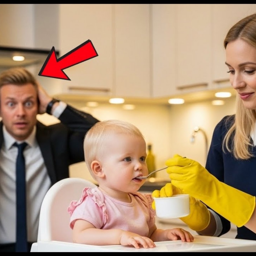 Die Tochter Des Millionärs Aß Seit 3 Wochen Nichts… Bis Die Ärmste Putzfrau Kam Und Alles Änderte