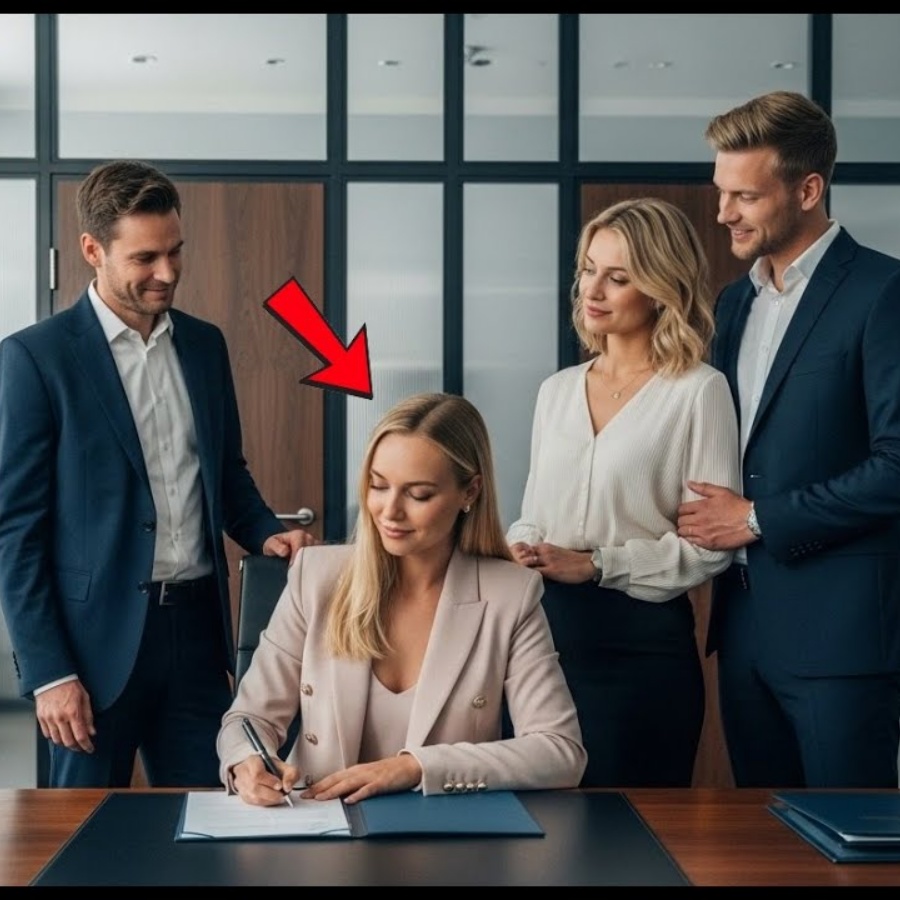 Sie Unterschrieb Still Die Scheidungspapiere — Niemand Wusste Dass Ihr Milliardär Vater Hinten Zusah