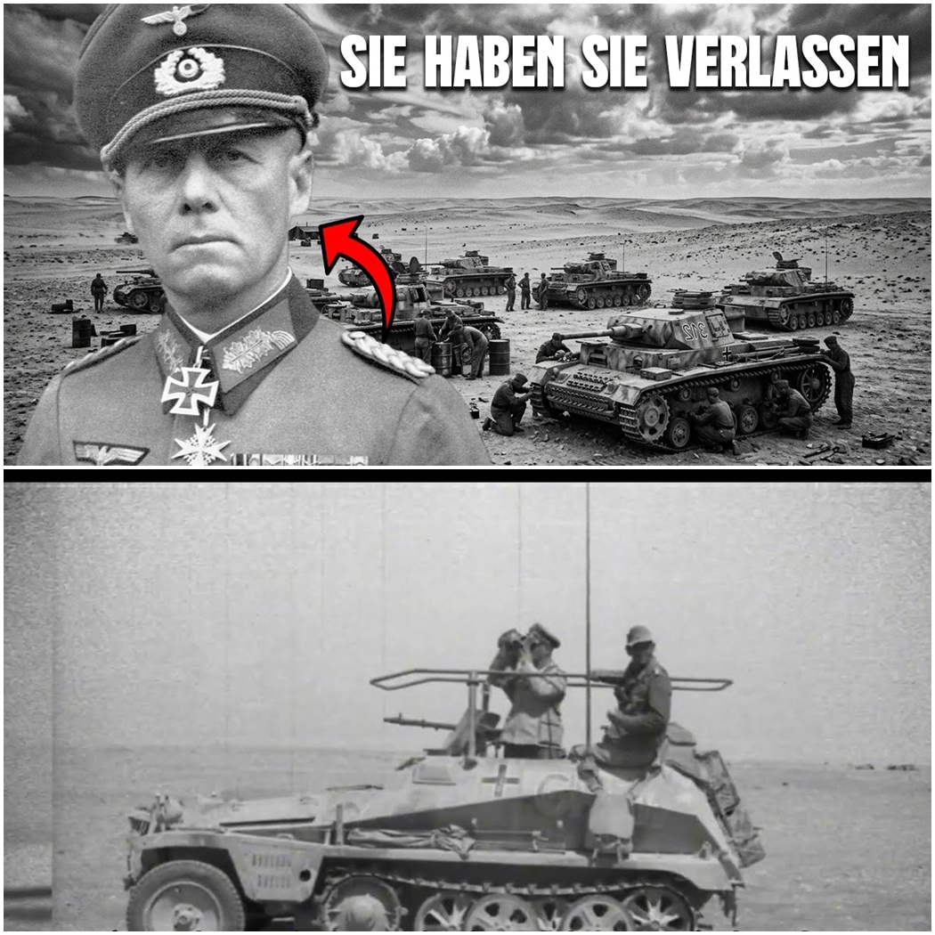Was Rommel tat, als seine Truppen ohne Nachschub waren  DD