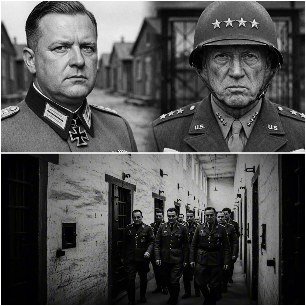 Deutsche Offiziere beschwerten sich über Kriegsgefangenenlager – Patton brachte sie nach Dachau!  DD