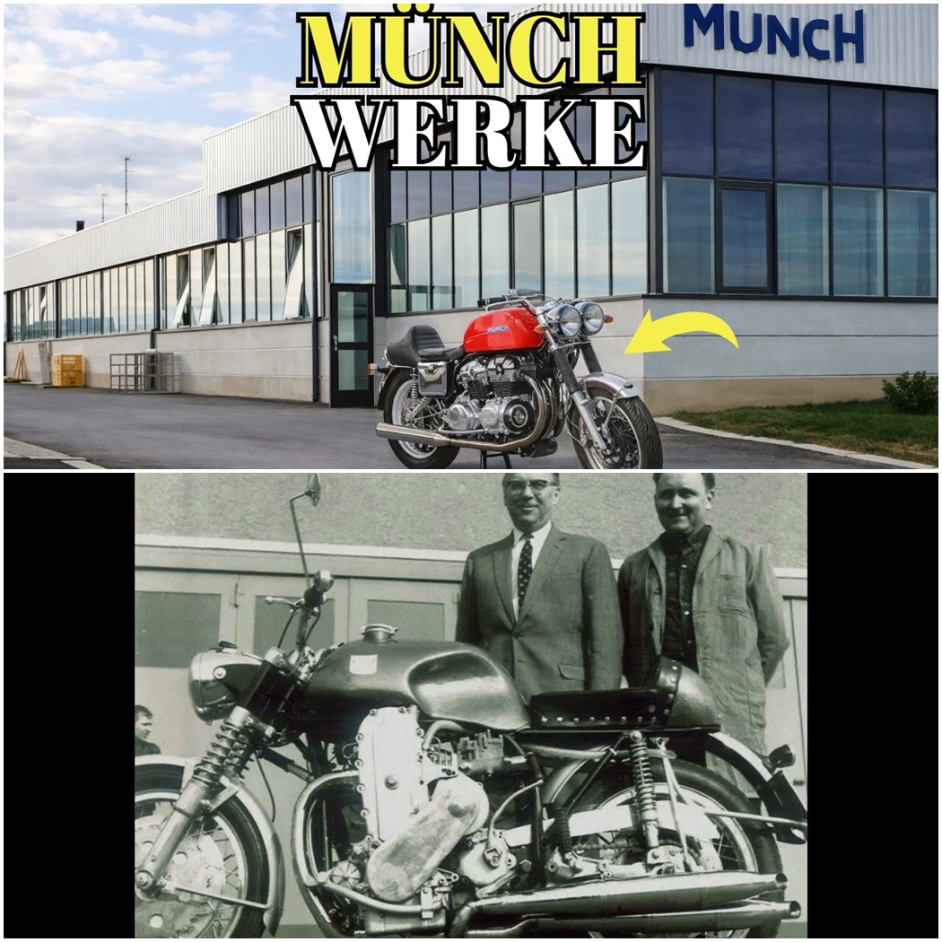 MÜNCH WERKE: Das teuerste Motorrad der Welt, das seinen Erfinder ruinierte.  DD