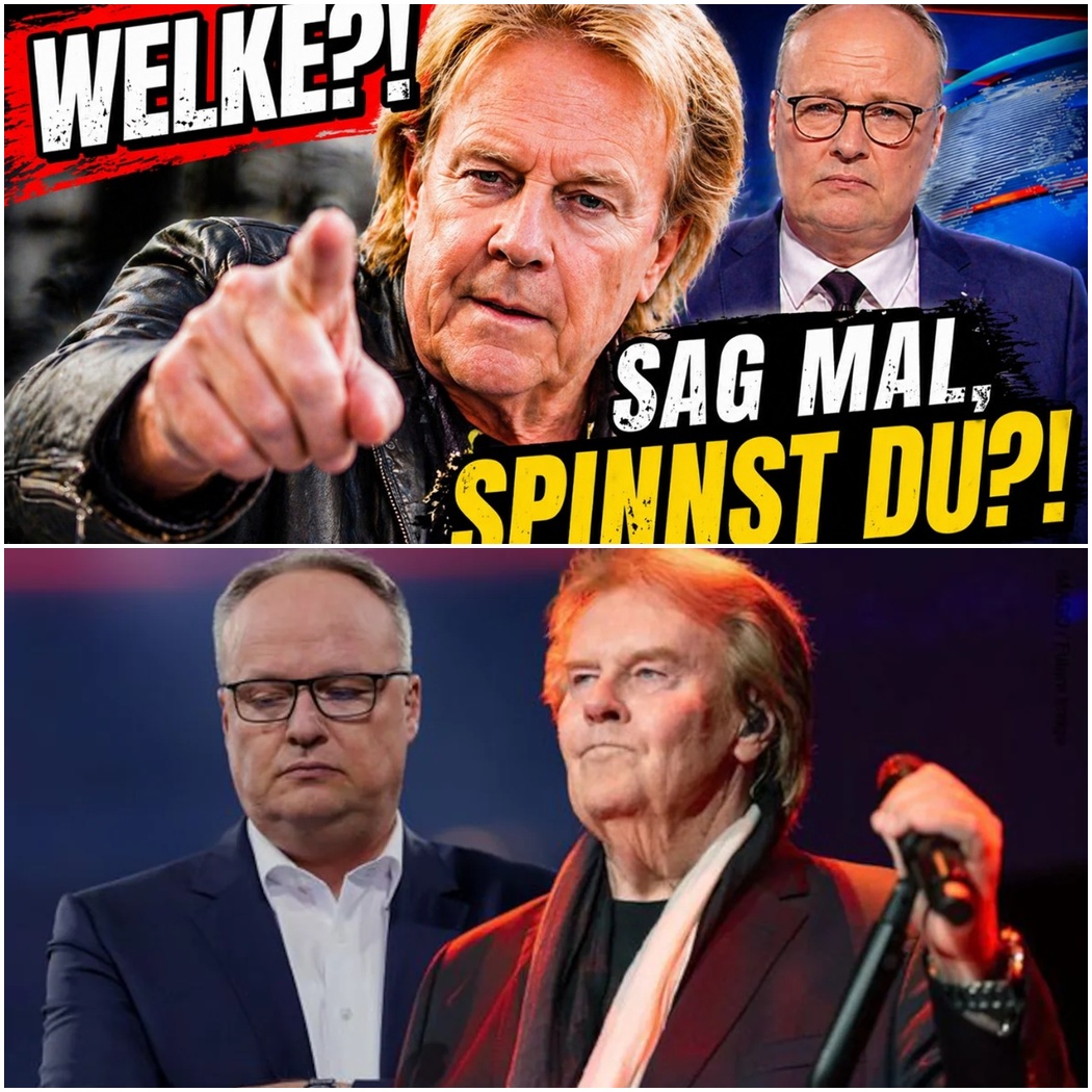 „Sag mal, spinnst du?“ – Howard Carpendale rechnet nach geschmackloser TV-Beleidigung gnadenlos mit Oliver Welke ab