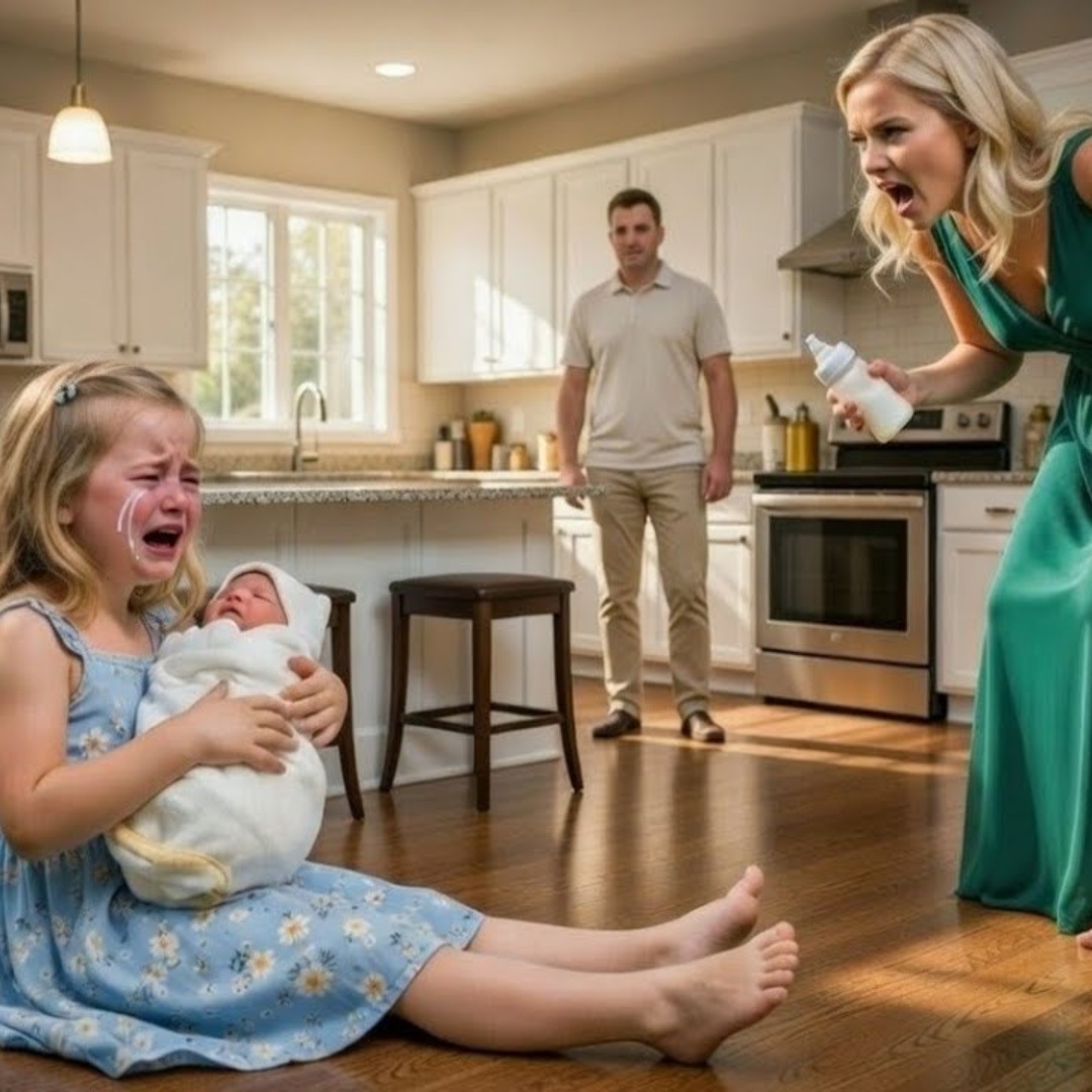 Tu Uns Nicht Weh…“ – Sekunden Später Stand Ihr Reicher Vater Hinter Ihm