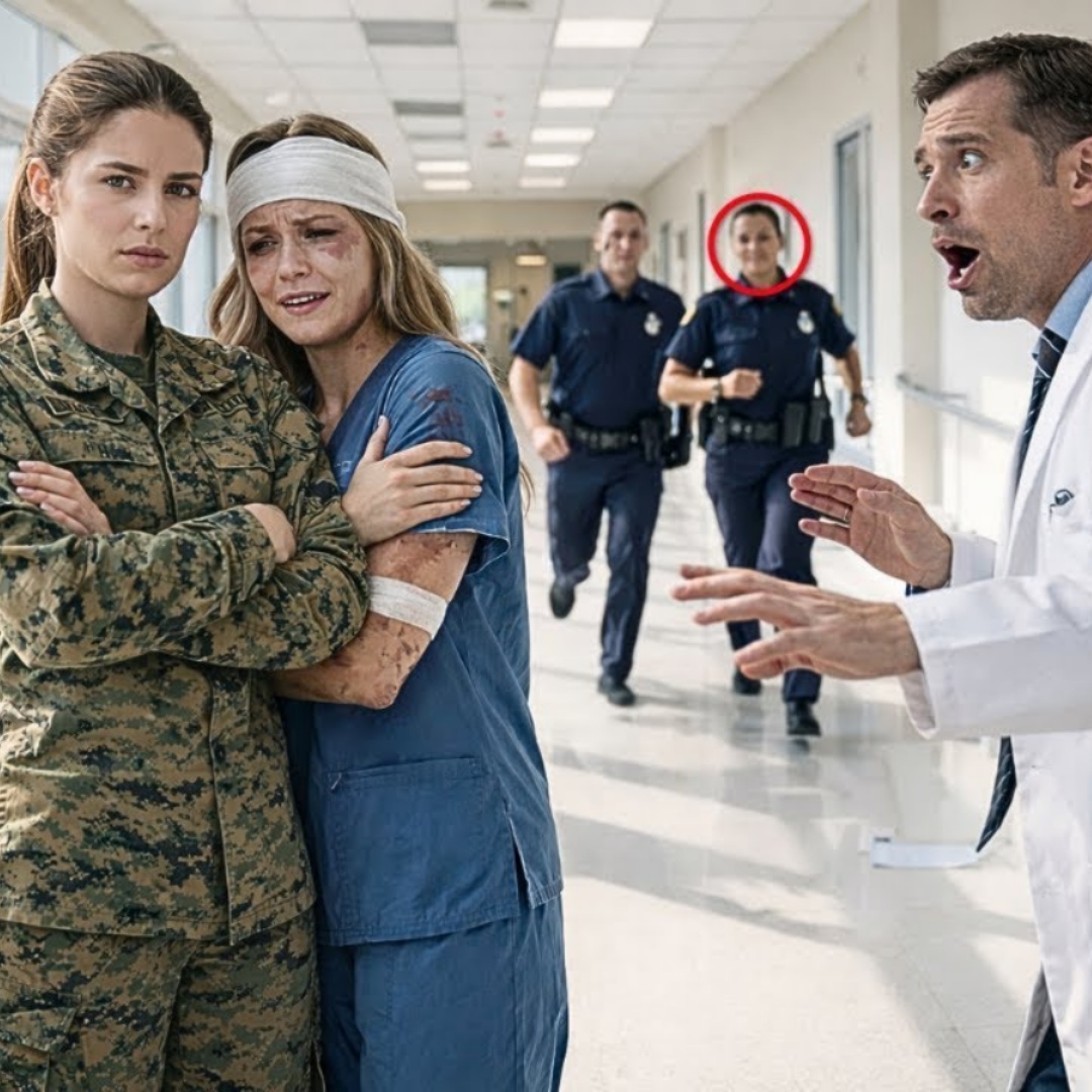 Marine tauscht mit verletzter Zwillings-Schwester – Klinikchef bereut es bitter.