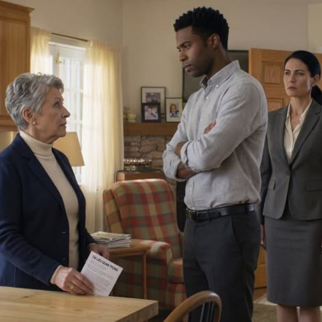 „‚Wenn du bis Freitag keine Miete zahlst, wohnst du hier nicht mehr‘, sagte mein Sohn in demselben Wohnzimmer, in dem ich ihn einst in den Schlaf gewiegt hatte – also öffnete ich die unterste Schublade, zog die Originalurkunde heraus und erkannte, dass das kleine blaue Haus, das er zu nehmen drohte, ihm nie wirklich gehört hatte… und was der Anwalt am nächsten Morgen herausfand, ließ ihn kreidebleich werden.“