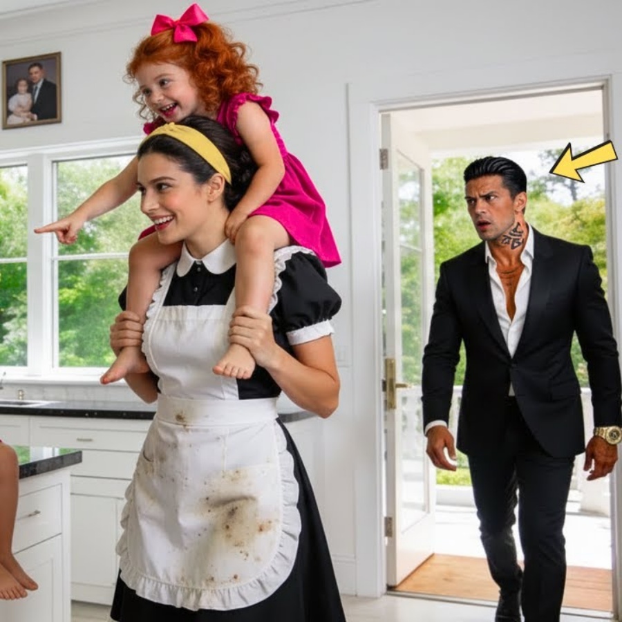 Mafia-Boss kam unangekündigt nach Hause und sah das Kindermädchen mit seinen Drillingen vor Schock