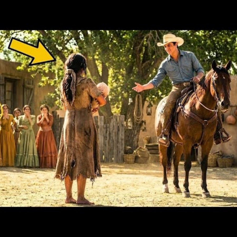 Die Witwe galt als die hässlichste Frau des Dorfes – bis der millionenschwere Rancher ihr dies…