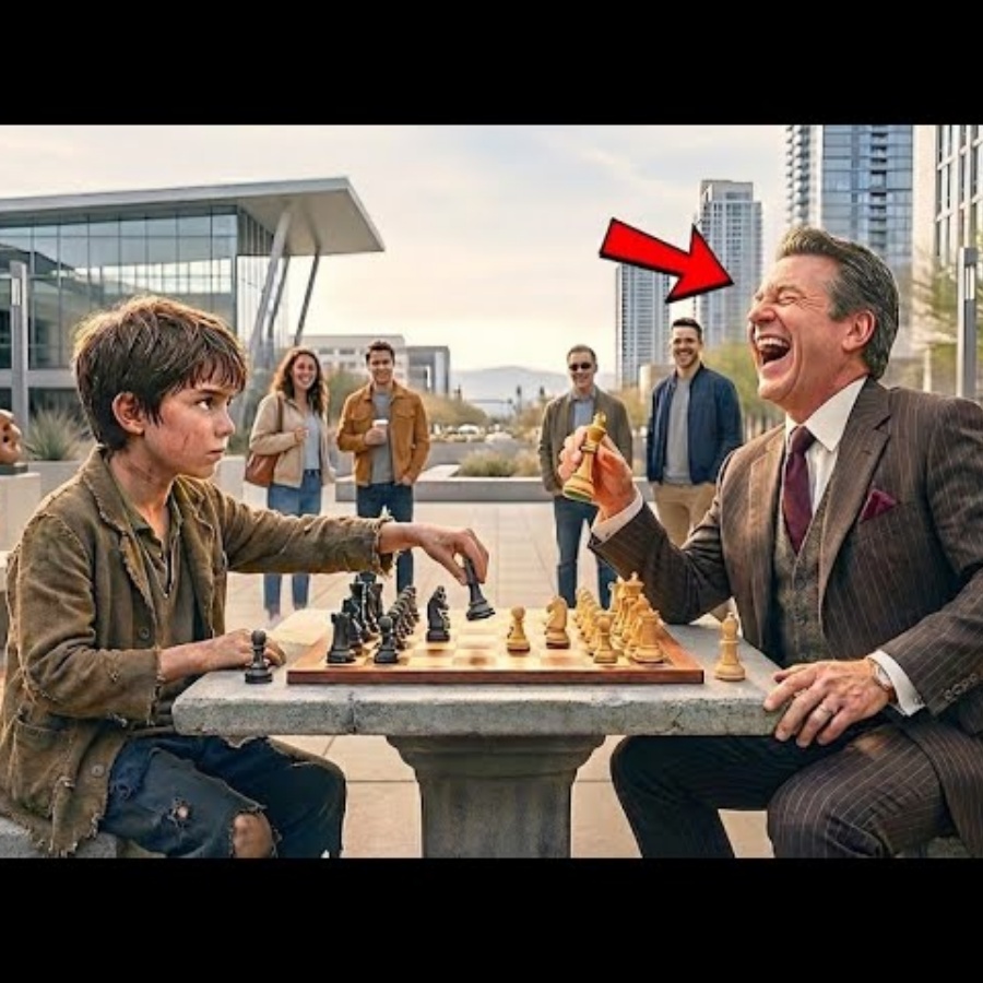 „Ich gebe dir 100 Millionen, wenn du mich im Schach schlägst“ – der Millionär lacht … doch der…