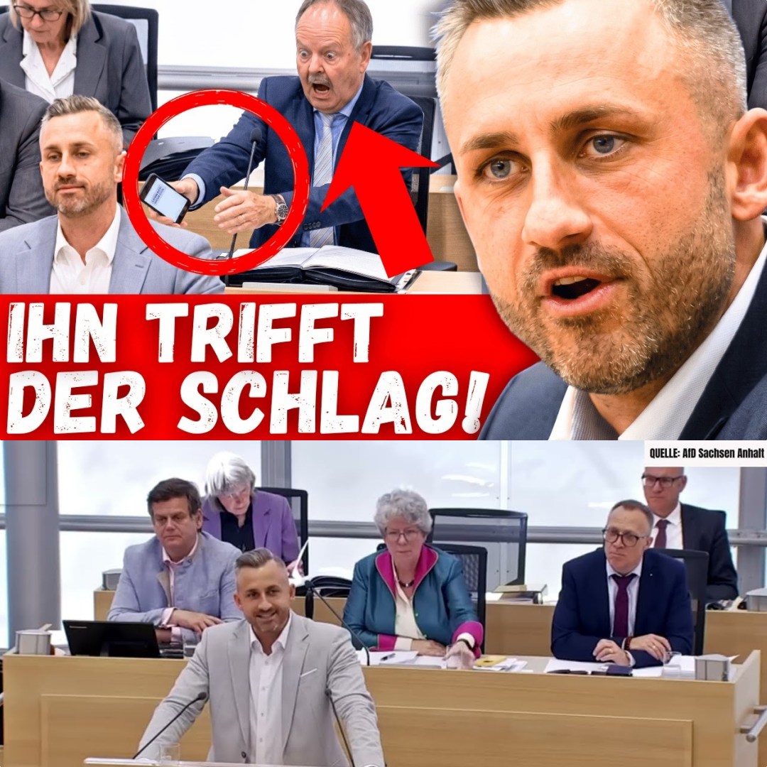 SMS-Eklat im Landtag: Ulrich Siegmund entlarvt Realitätsverlust der Altparteien und sorgt für beispiellosen Tumult