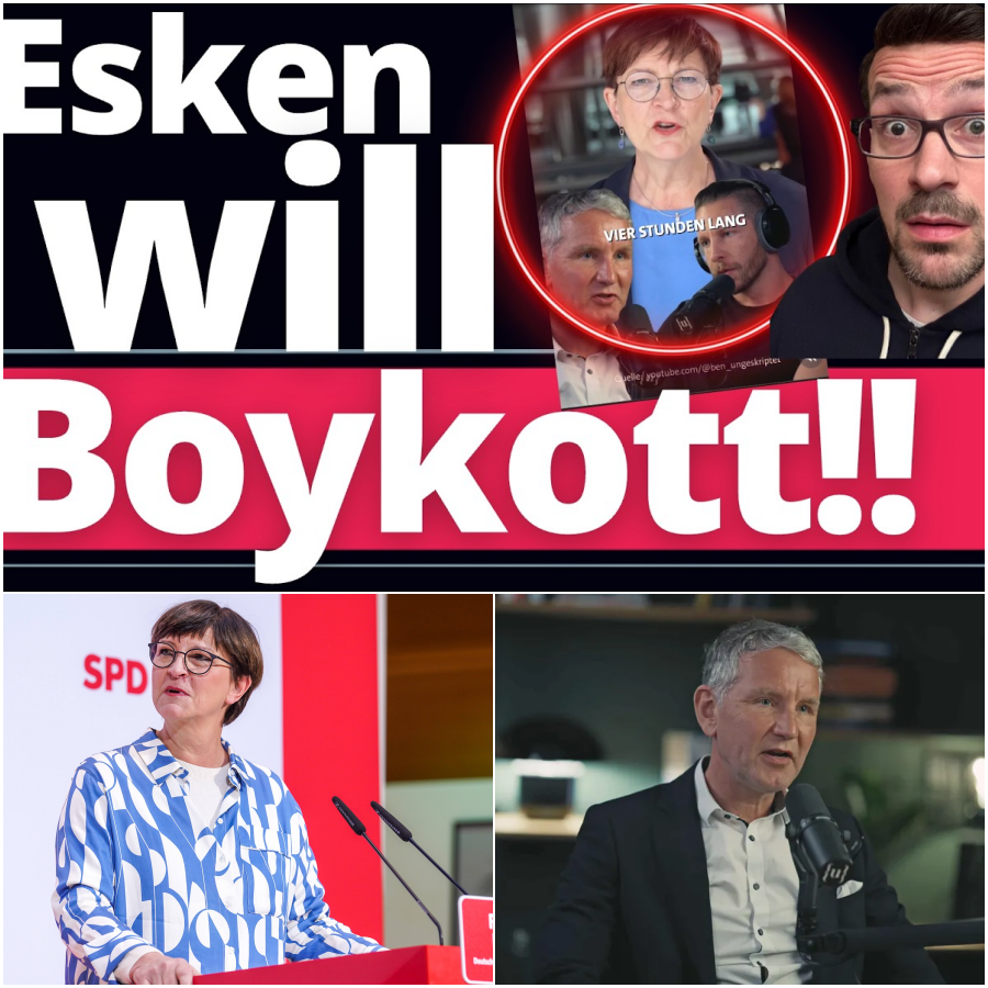 Eskens gefährlicher Aufruf: Wenn der Boykott unabhängiger Medien zur politischen Waffe wird