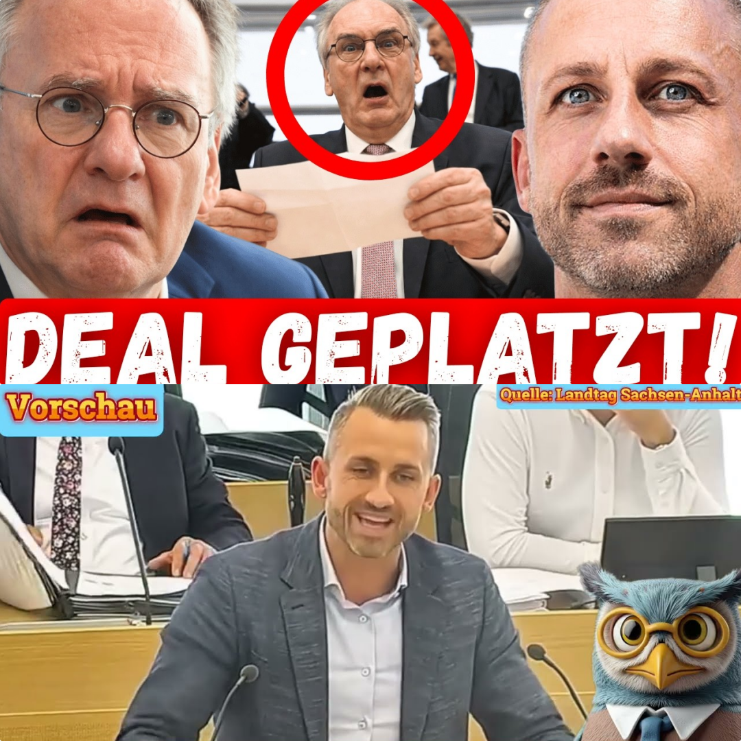 Politisches Erdbeben im Landtag: Reiner Haseloff droht mit Heimatverlust – Ulrich Siegmund rechnet gnadenlos ab!