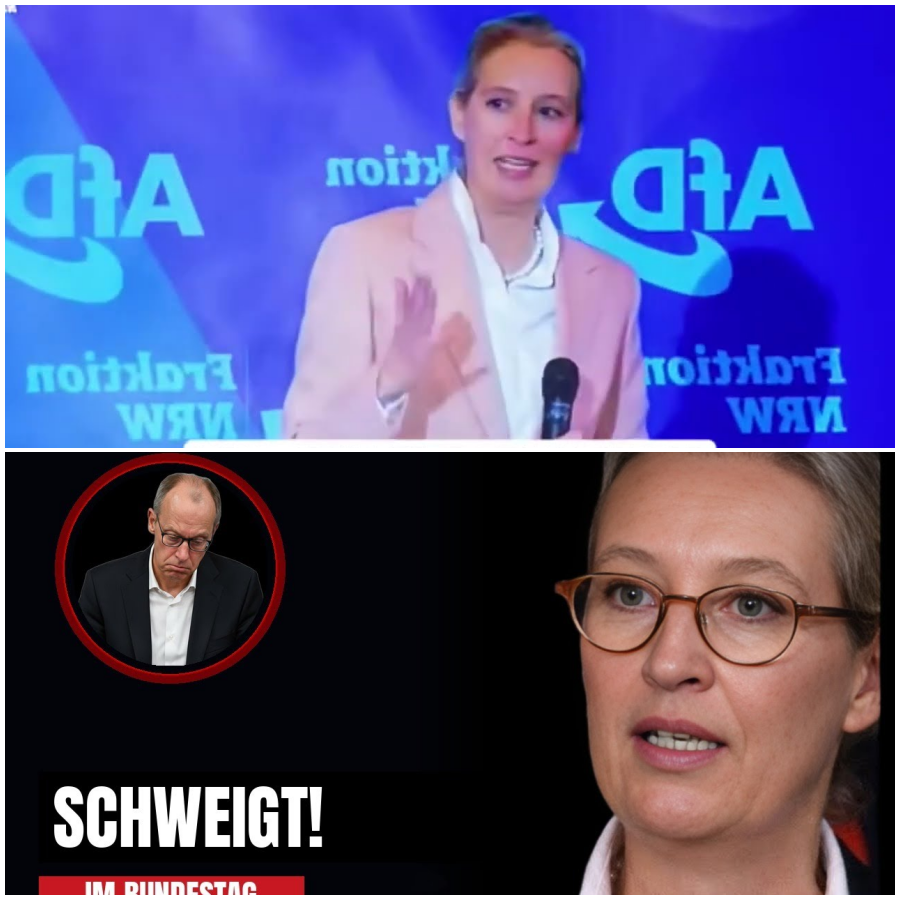 PLÖTZLICH zerlegt Weidel die CDU – Publikum APPLAUDIERT minutenlang!