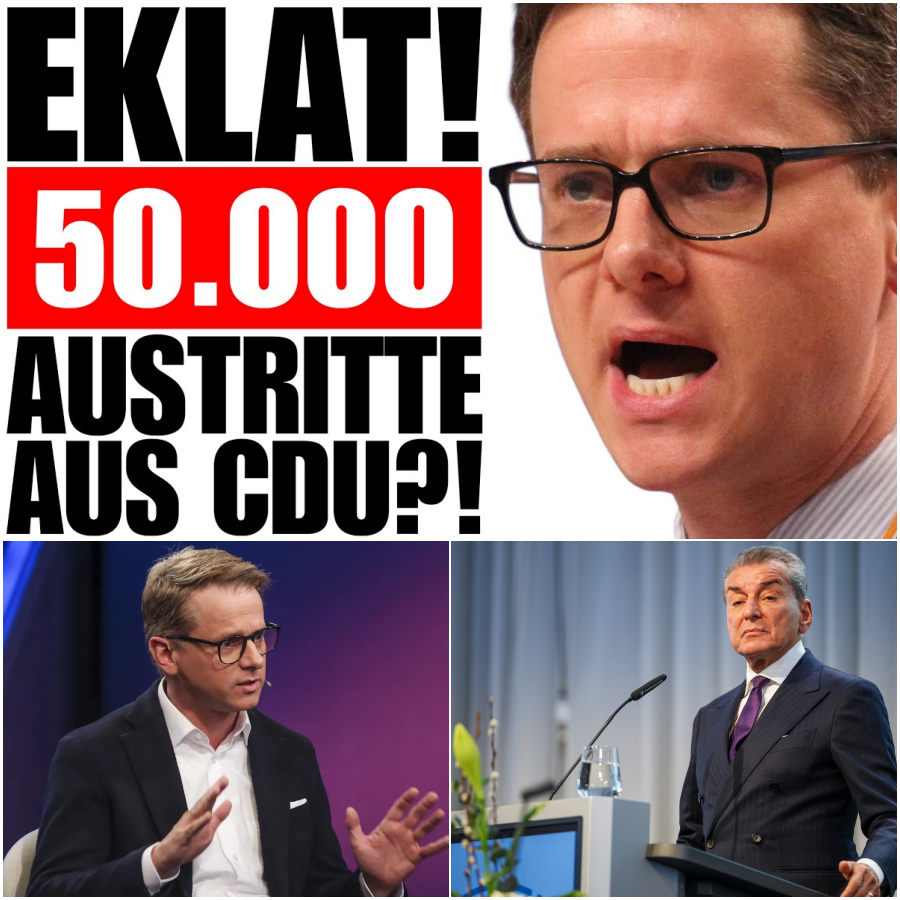 Die Hütte brennt lichterloh: Warum die CDU vor einer historischen Austrittswelle von 50.000 Mitgliedern zittert