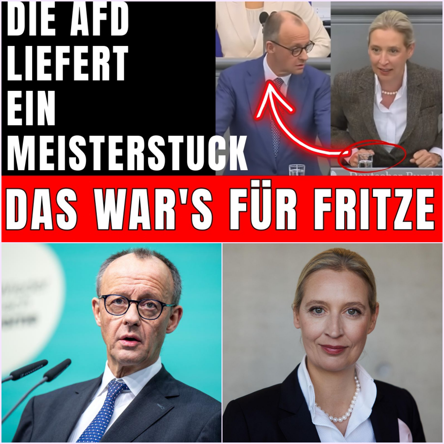 Politisches Beben im Bundestag: Wie Friedrich Merz den falschen Gegner wählte und sein blaues Wunder erlebte