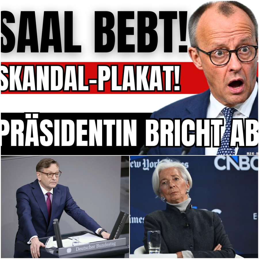 Eklat im Bundestag: Rede wegen Enthüllungs-Plakat abgebrochen – Die bittere Wahrheit über unsere Steuern und das Bürgergeld