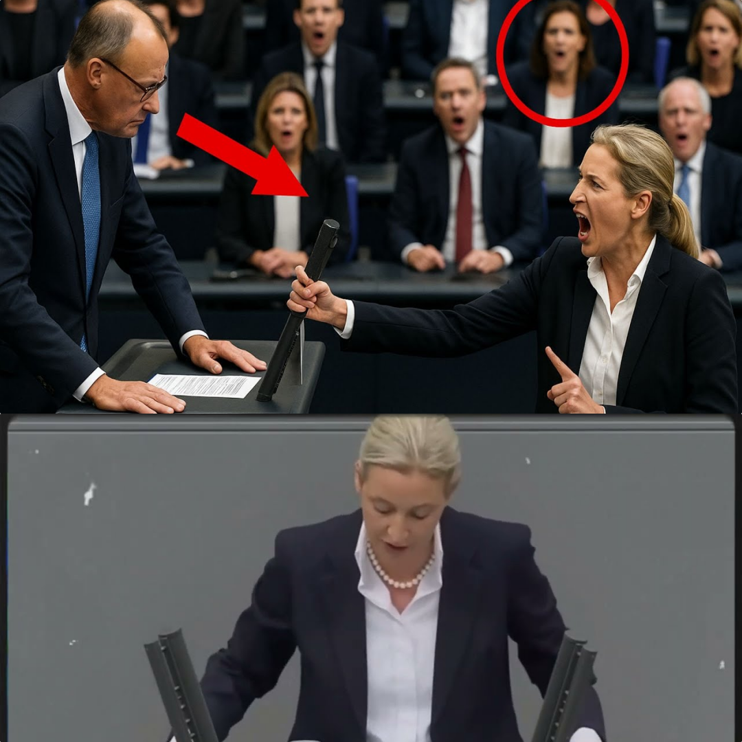Politisches Erdbeben im Bundestag: Merz verliert die Kontrolle im historischen Schlagabtausch mit Weidel