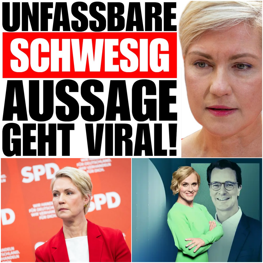 Panikmache zur Prime-Time: Warum Schwesigs Warnung vor dem Machtwechsel die pure politische Verzweiflung offenbart