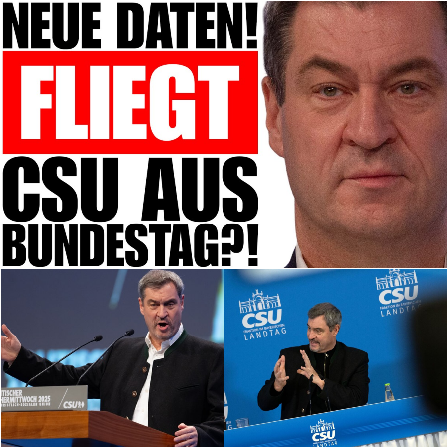 Politisches Erdbeben im Freistaat: Warum Markus Söder und die CSU plötzlich um ihre Existenz bangen müssen