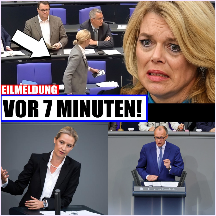 Eklat im Bundestag: Alice Weidels schonungslose Abrechnung, ein beispielloser Auszug und die Zerreißprobe der deutschen Politik
