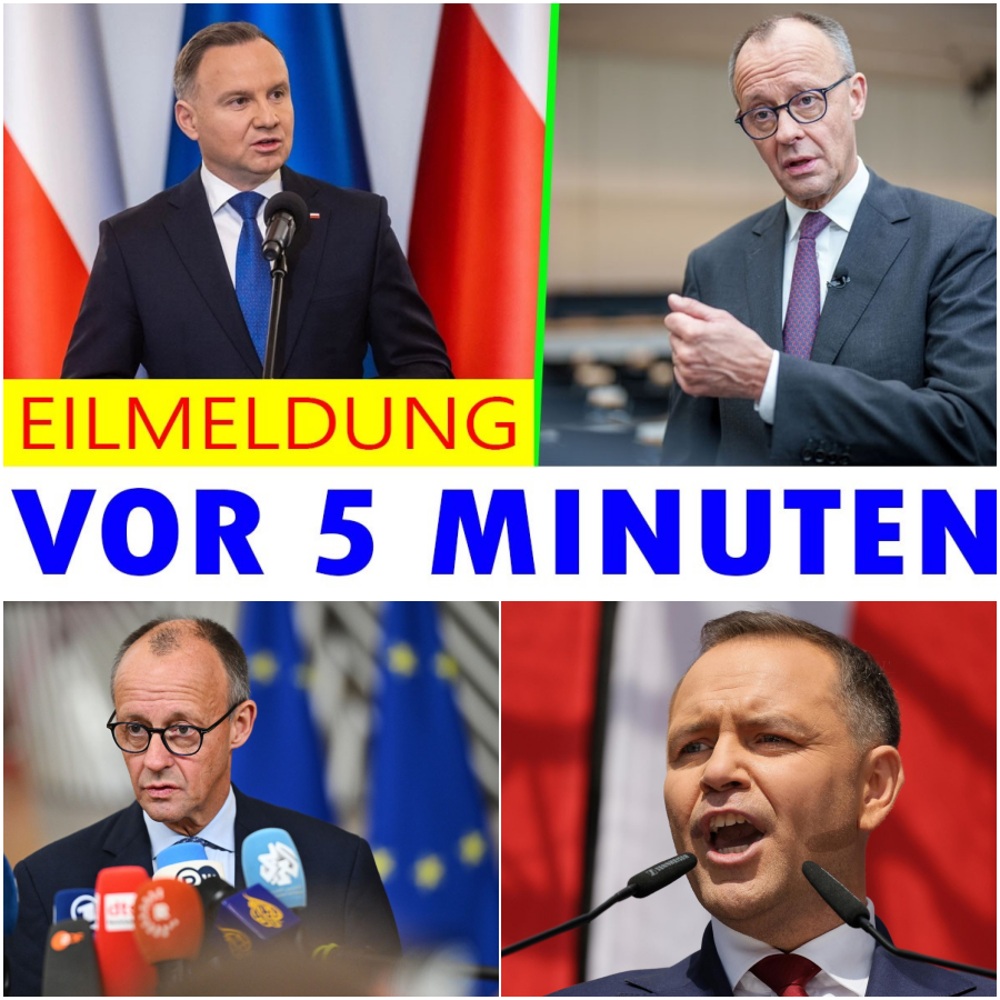 Historischer Eklat in Brüssel: Polens Präsident demontiert Friedrich Merz – Zerbricht Europa an der deutschen Migrationspolitik?