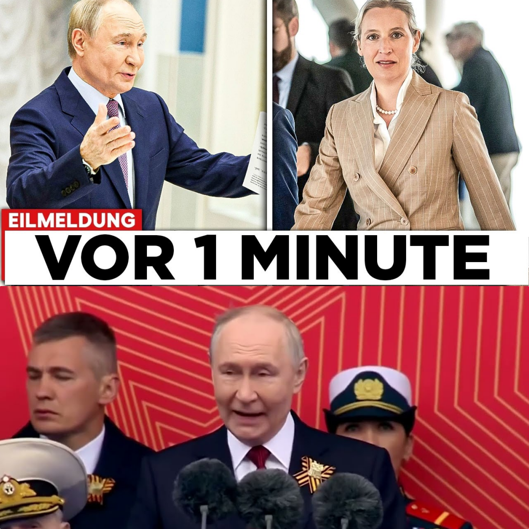 Moskau reicht die Hand: Putins Paukenschlag versetzt Berlin in Panik – Alice Weidel als neue Schlüsselfigur?