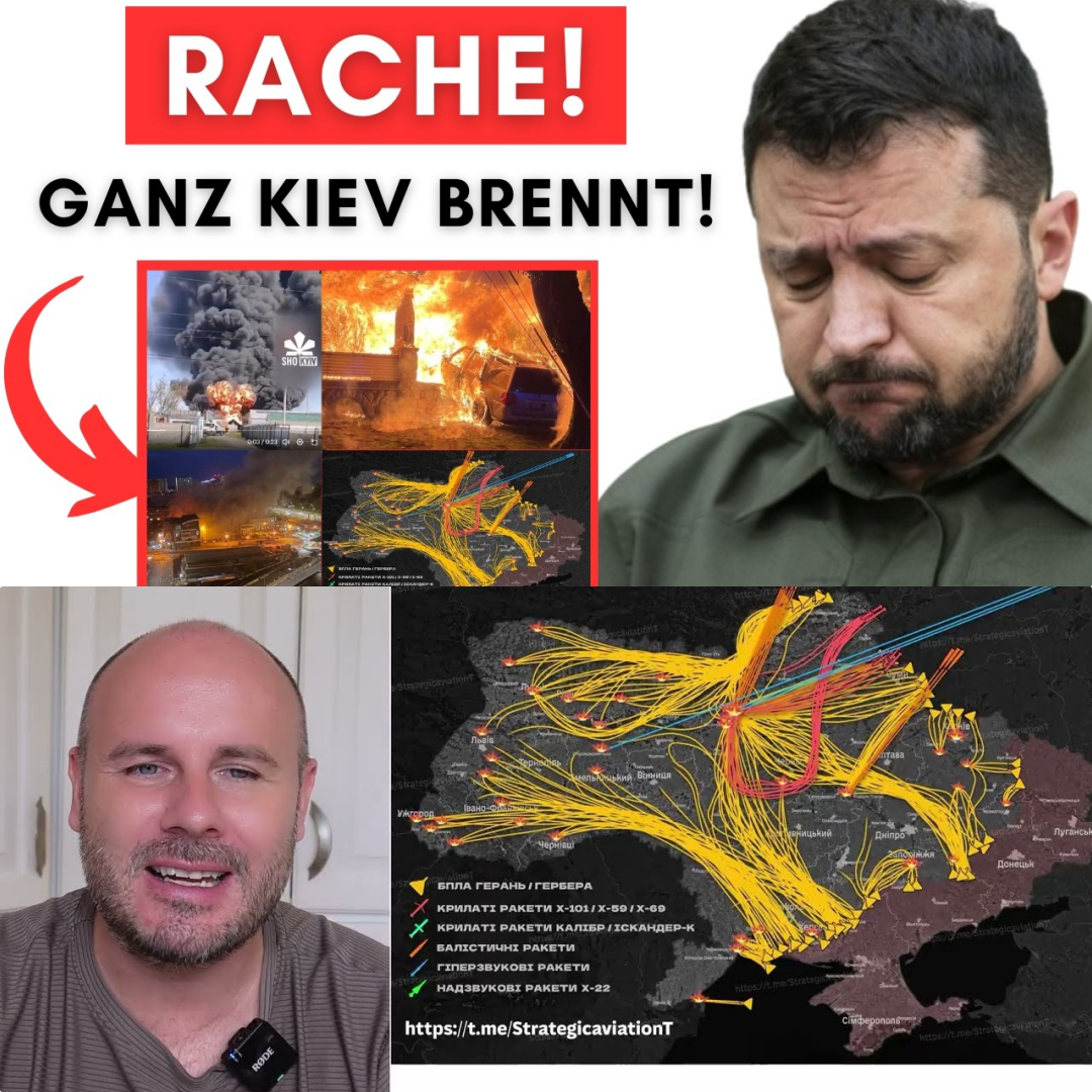 Historischer Weltrekord der Zerstörung: Russlands beispielloser 1560-Drohnen-Angriff zerschmettert Kiew und stürzt die erste NATO-Regierung in den Abgrund