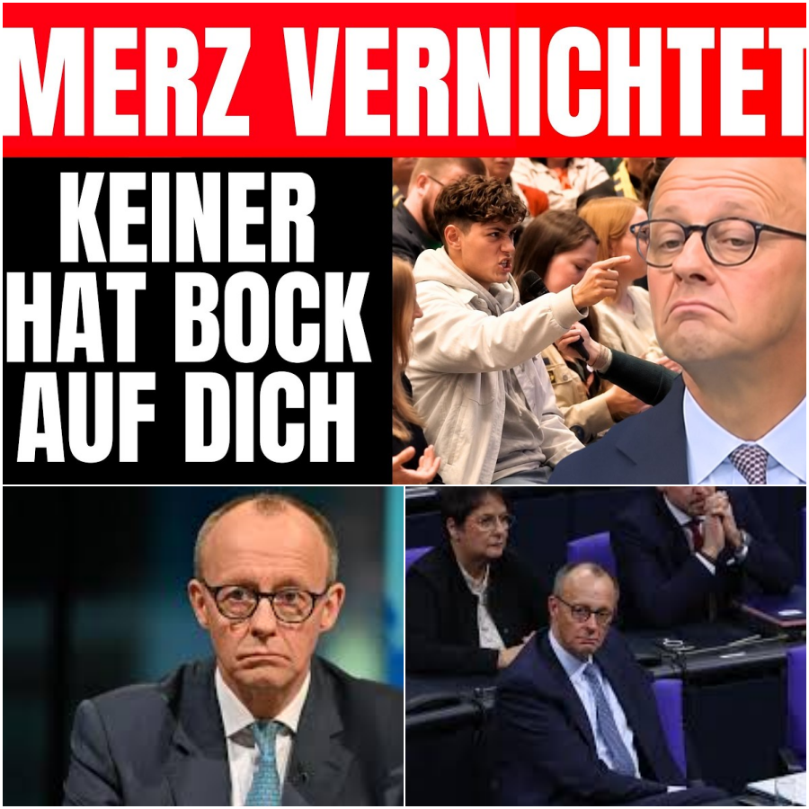 Der Gnadenstoß auf offener Bühne: Wie junge Bürger Friedrich Merz in die Mangel nahmen und einen politischen Eklat provozierten