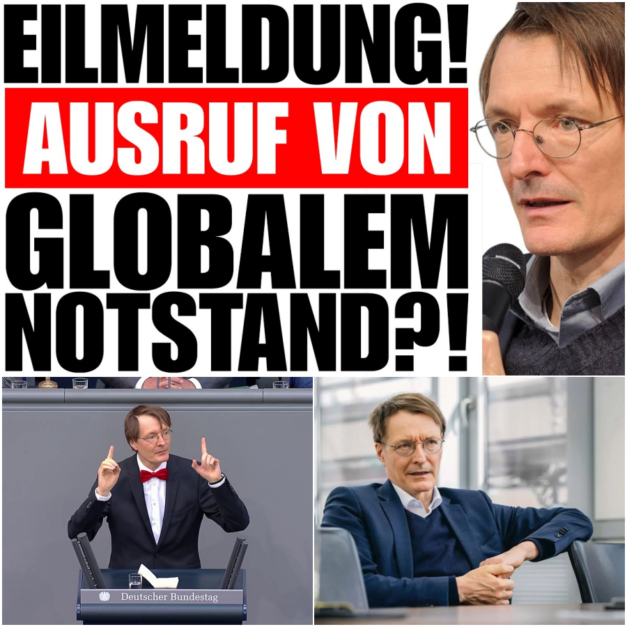 Der nächste Ausnahmezustand? Wie Karl Lauterbach und die WHO nach beispielloser Macht greifen