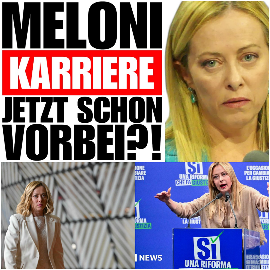Die Lage eskaliert komplett: Ein dunkler Tag für Italien und die ultimative Zerreißprobe für Giorgia Meloni