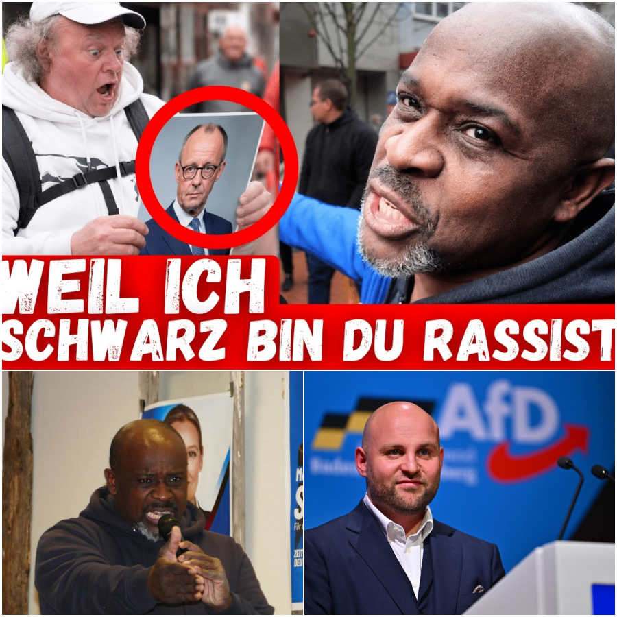 Rassistischer Eklat auf offener Straße: Serge Menga entlarvt die Heuchelei des politischen Diskurses