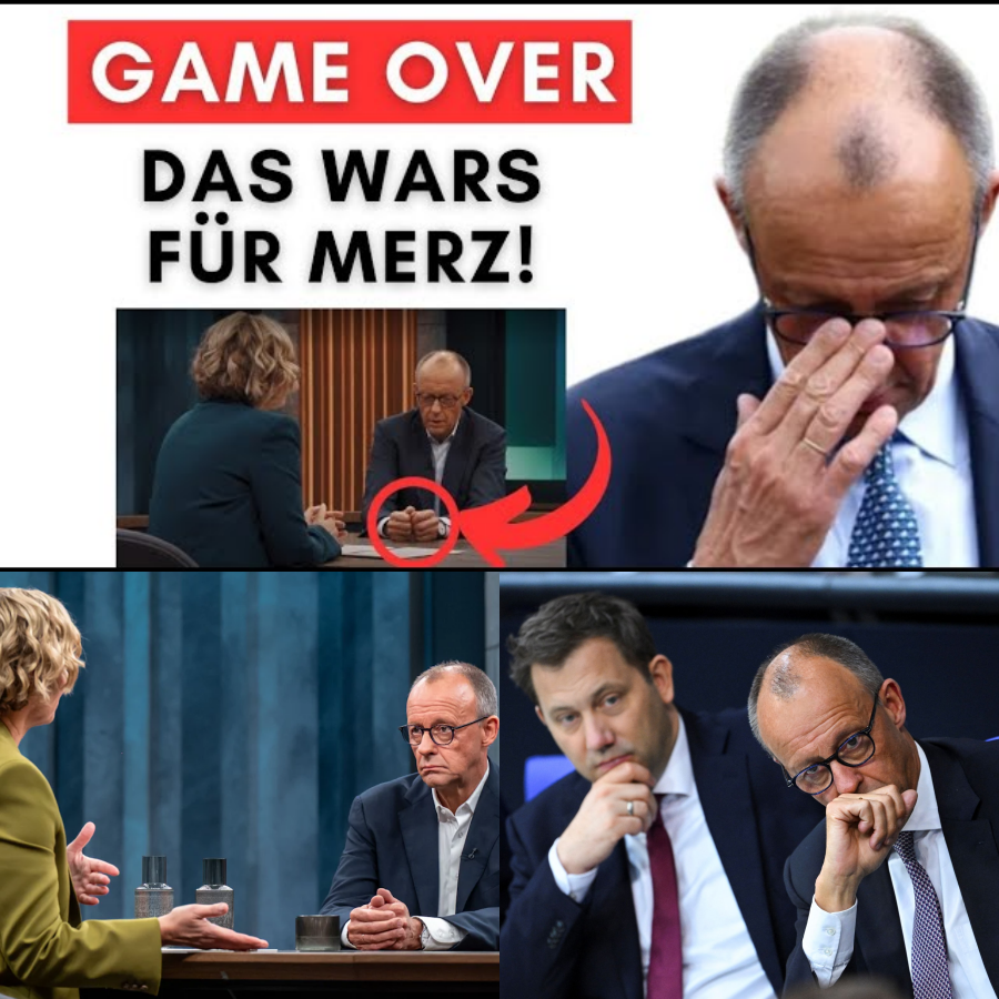 Miosga-Interview wird zum Super-Gau: Der Abend, an dem Kanzler Friedrich Merz seine Regierung beerdigte