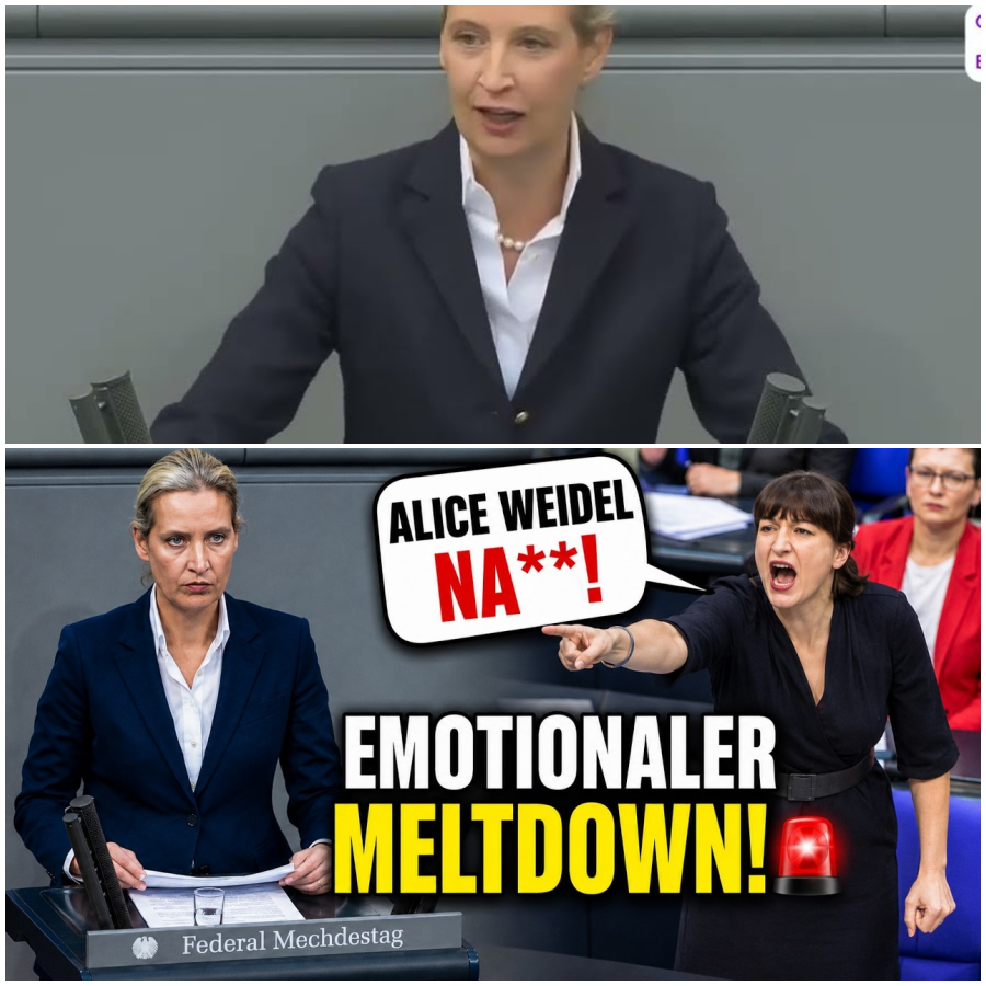 UNFASSBARER EKLAT IM BUNDESTAG! Ekel-Attacke auf Weidel schockt Deutschland!