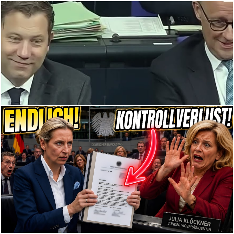 KLÖCKNER FASSUNGSLOS! Als Weidel das Pult stürmt, eskaliert alles!