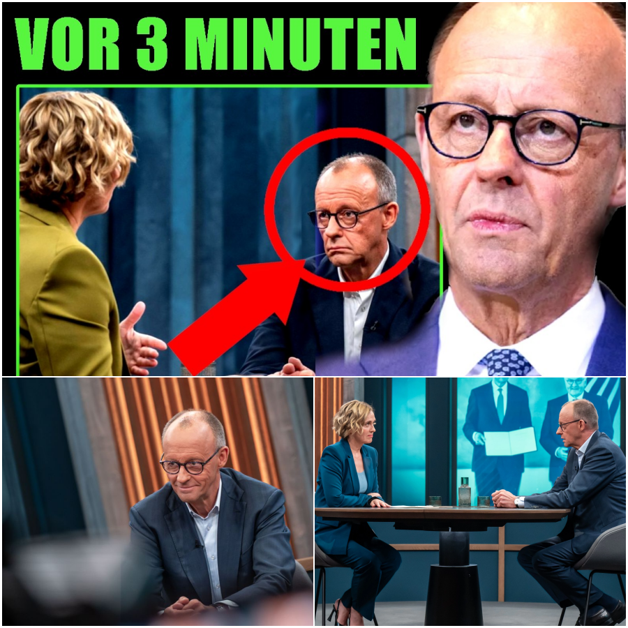 Das Miosga-Debakel: Friedrich Merz verliert die Kontrolle – Zerbricht die Regierung am Zorn der Straße?