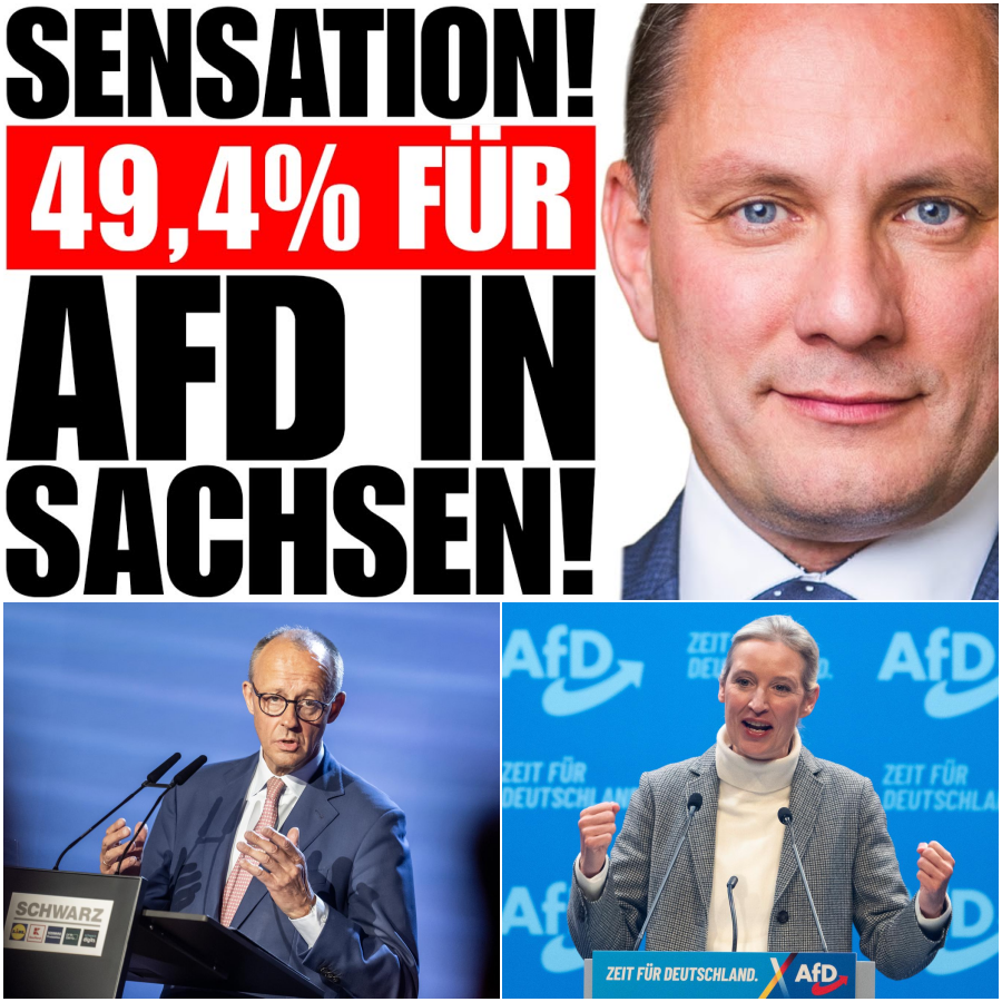 Brandneue Umfrage sprengt alle Rekorde: Steht Sachsen vor einem historischen politischen Beben?