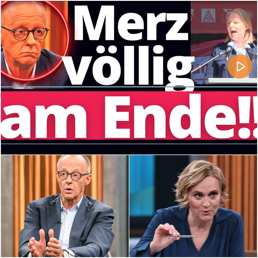 Paukenschlag bei Miosga: Friedrich Merz in der Falle – Wie die SPD den CDU-Chef demontiert und die Brandmauer Deutschland fesselt