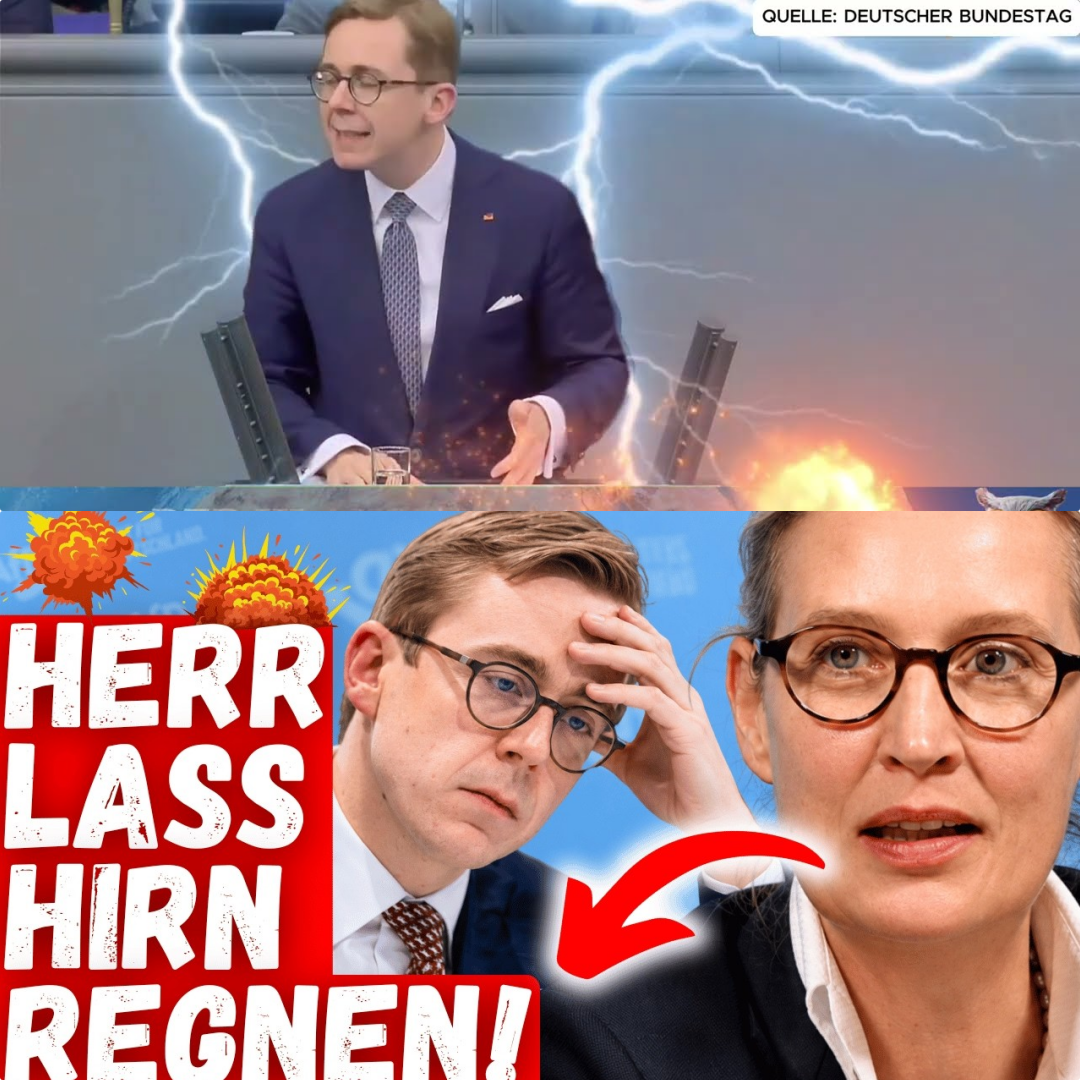 Schlagabtausch im Bundestag: Philipp Amtor und Alice Weidel liefern sich hitziges Rededuell